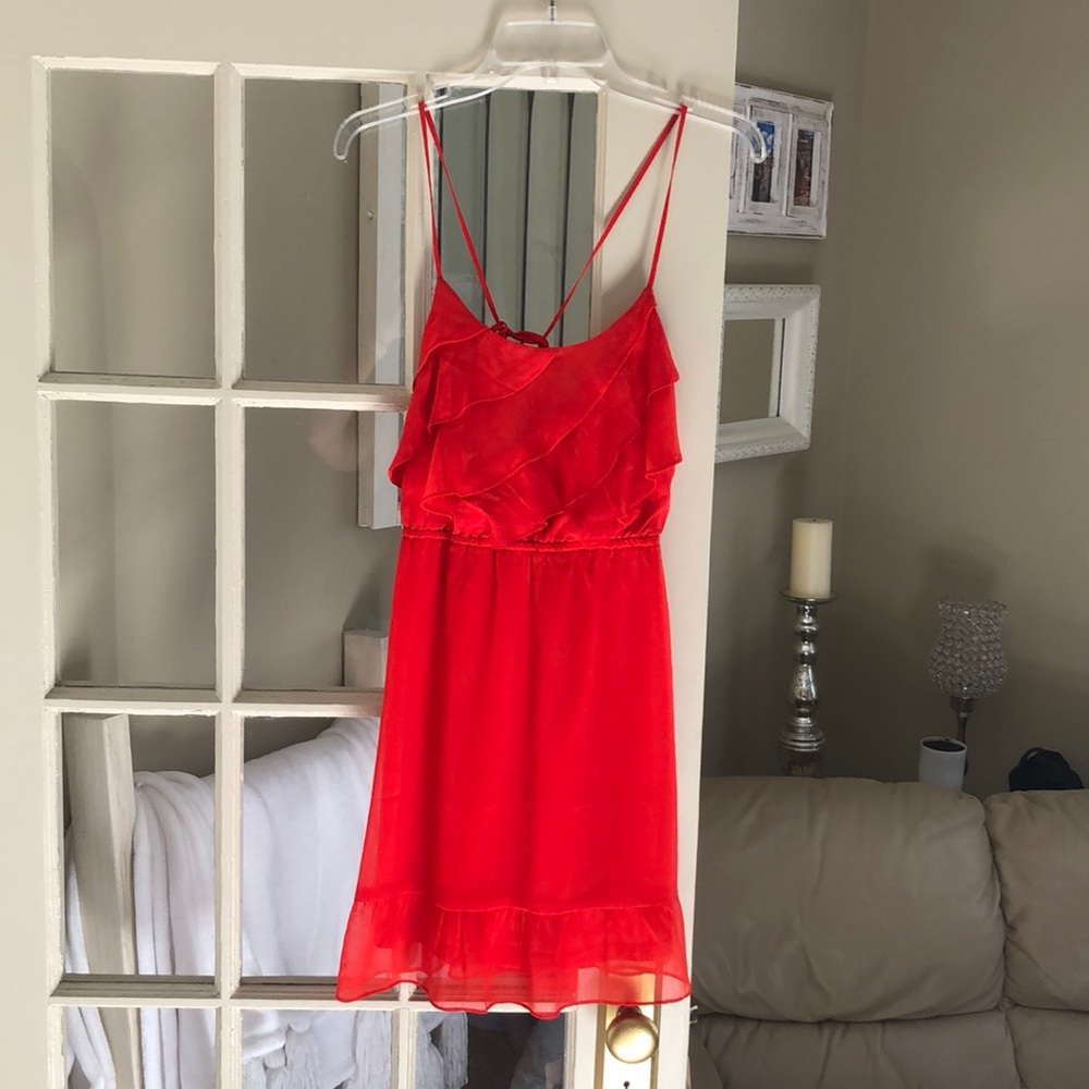 Red dress